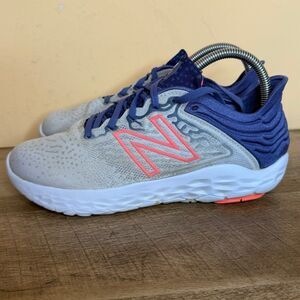 New Balance Womens Fresh Foam Beacon V3 WBECNBG3 Gray Running Shoes Size 8.5